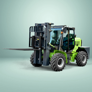 Montacargas Todoterreno para Uso en Ingeniería de Construcción, Montacargas Diésel de Alta Potencia para Trabajo Pesado con Neumáticos Todoterreno, Herramienta de Elevación de <span class=keywords><strong>3</strong></span> Toneladas - Product Image 6