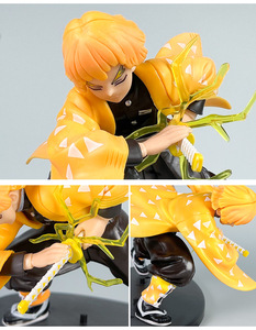 15 Estilos <span class=keywords><strong>Manga</strong></span> Estatuilla Estatuas Demon Slayer Kamado Nezuko <span class=keywords><strong>Rengoku</strong></span> Senjuro Kamado Tanjirou Kochou Shinobu PVC Anime Figura Juguetes - Product Image 3