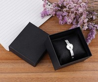 Kotak Jam Tangan Tebal 2MM, Kotak Hadiah Jam Tangan 12 Paket, Kotak Hadiah Hitam untuk Jam Tangan dengan Bantal Penyangga, Kotak Hadiah Perhiasan untuk Gelang