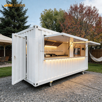 Camion de restauration rapide JINLIJING, restaurant de pizzas, bar à cocktails mobile, station de café, boutique de crème glacée, conteneur de vente de nourriture, remorque à vendre