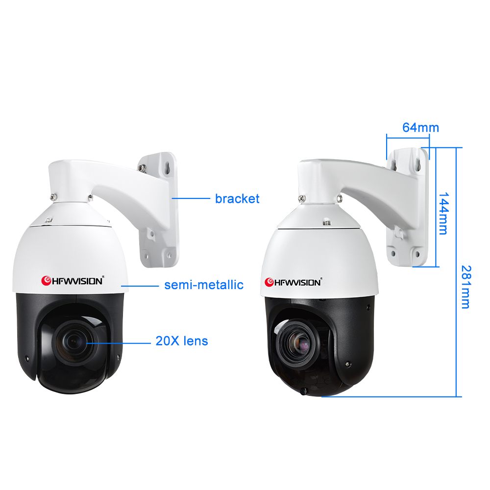 100x optical zoom cctv ptz high speed dome camera