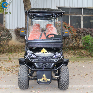 4 Wheels Battery Powered Electric Sightseeing <b>Mini</b> Golf Cart 6 Seats 48V 72V 4kw - Product Image 5