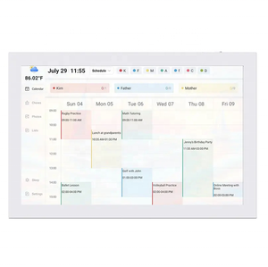 INSOVISION - Calendario Digital Inteligente con Pantalla Táctil, Altamente Recomendado, Mini, con Wi-Fi, Reproductor de Video y MP3, Full HD 1920x1080 - Product Image 1