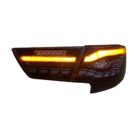 Convient aux feux arrière 10-17 Reiz Mark X Modifié avec LED Dragon Scale pour les feux de circulation et les clignotants.