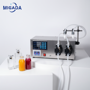 Machine de remplissage semi-automatique pour huiles essentielles, parfums et sirops, machine de remplissage de jus à <span class=keywords><strong>double</strong></span> buse, machines de remplissage de bouteilles - Product Image 4