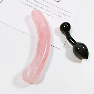 セックスツール用マッサージワンドローズクォーツHYビューティーローズクォーツGワンド - Product Image 5