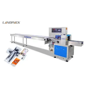 Horizontal Automatic Wood Sticks Plastic Knife Spoon Fork Packaging Packing Machine