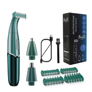One Blade Shaver razor Cordless Facial Body Hair Trimmer for <b>Men</b> Beard Shavers Stubble Hair <b>Cutter</b> Electric Nose Mustache Trimer - Product Image 3