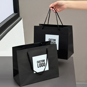 Borse di Carta Premium Personalizzate con Logo Privato Stampato, Riciclabili, per Shopping di Lusso, Regalo, Abbigliamento - Product Image 1