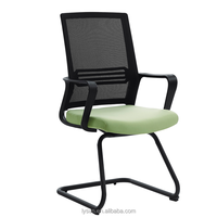 Chaise de bureau ergonomique en maille à mi-dossier pour ordinateur Chaise pivotante noire