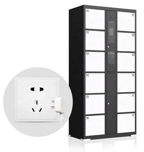 Tùy Chỉnh Hiện Đại Thông Minh Đồng Xu Kỹ Thuật Số Kim Loại Lưu Trữ Điện Tử Phòng Tập Thể Dục Thông Minh <span class=keywords><strong>Locker</strong></span> Thông Minh Lưu Trữ Thép <span class=keywords><strong>Locker</strong></span> Cho Siêu Thị - Product Image 5