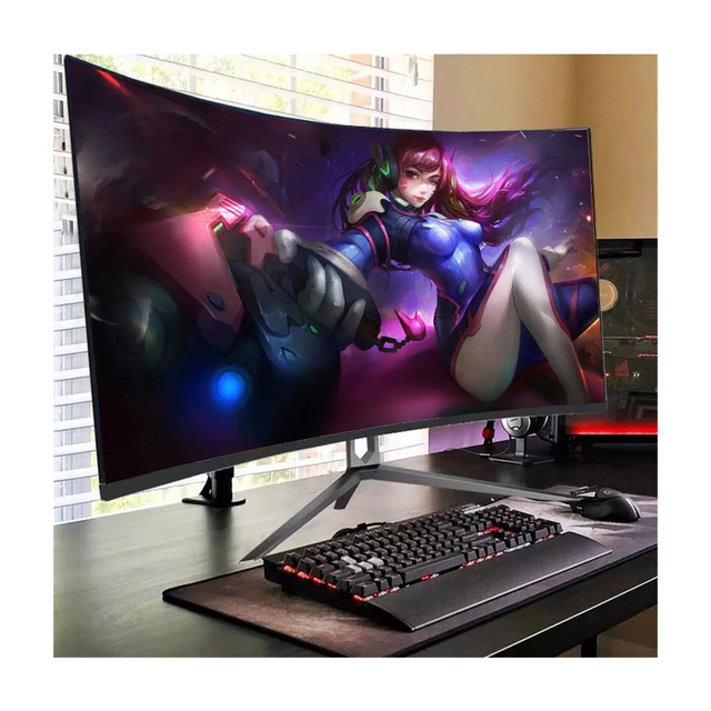 For 24-34 Inch Curved IPS LED Gaming Monitor 144Hz/165Hz/240Hz 1ms Response Time FreeSync 2K Resolution