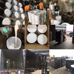 Shore 10 latta Silicone RTV2 A10 per prodotti di stampo Fine stampaggio materiale in gomma tipo di cura dello stagno - Product Image 5