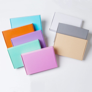 38*28*8cm Black Long Corrugated Cardboard Paper Box Packaging Mailer Postal Shipping Box