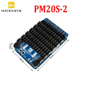 Módulo de Alimentación Original Mateksys PM20S-2 para Drones, Dos Reguladores de Voltaje Reductores Independientes a 85V con Divisor Metálico de 25K - Product Image 3