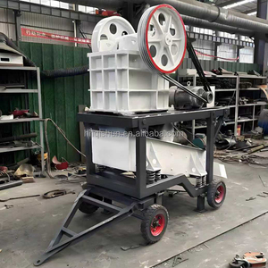 Máy nghiền hàm đá cứng nhỏ bán chạy nhất Châu Phi để nghiền đá granit quặng vàng với màn hình rung hiệu quả - Product Image 3