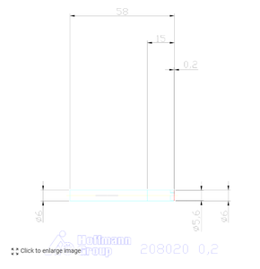 DIN 6535 HA H6 OEM/ODM Fraise à arrondir les coins et à ébavurer en carbure monobloc, précision 0,01 mm, TiAlN 4F, droite, rayon 0,2 mm, Garant - Product Image 4