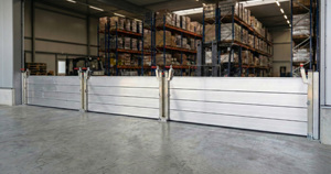 Barrière anti-inondation en aluminium durable AquaBarrier authentique pour la maison, le garage, l'entrepôt, usage intensif, approuvée FM - Product Image 2