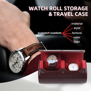 <span class=keywords><strong>OJR</strong></span> Herren-Uhrenrollen-Organizer, handgefertigte PU-Aufbewahrungsbox, Hersteller-Leder-Uhrenbox mit eleganter Verpackung - Product Image 5