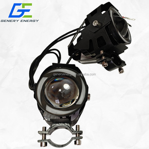 Ensemble universel de feux auxiliaires à LED avec lentille et yeux d'ange pour vélos <span class=keywords><strong>électrique</strong></span>s/scooter <span class=keywords><strong>électrique</strong></span> - Product Image 2