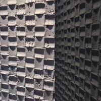 Panneaux muraux en pierre céramique souple MCM, textures et couleurs mosaïques hautement flexibles, pour salles de bain, cuisines, zones à forte humidité