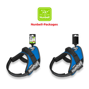 ヌンベル通気性メッシュ犬用ハーネス、パッド入りオックスフォード生地、バックル留め、おしゃれなリボン飾り、プロ仕様、大型犬用 - Product Image 4