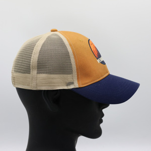 Gli uomini e le donne hanno colpito il colore per ombreggiare l'esterno il cappello da Baseball in maglia di stoffa ricamata - Product Image 3