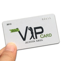 Carte VIP GSM en PVC personnalisée avec impression offset et finition de surface par plastification