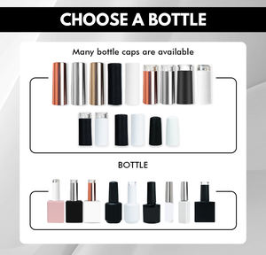 FZANEST Suministros para uñas textura exquisita capa superior de nieve esmalte de gel capa superior de copos de nieve Navidad Otoño invierno estilo - Product Image 6