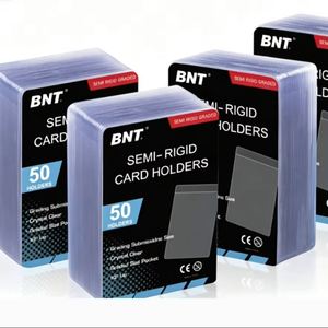 Nouvel Étui Rigide Transparent pour Cartes 35PT 3x4, Clip pour Cartes de Joueurs Star, Étui Rigide Laminé Transparent pour Cartes Anime, Jeux de Société et TCG - Product Image 1