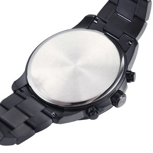 Montre à quartz de luxe YM91 avec logo personnalisé, design de créateur, 40 mm, cristal saphir, acier inoxydable, résistante à l'eau, analogique vintage - Product Image 5