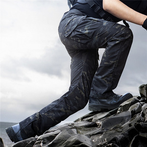 Offres Spéciales 6 poches Design tactique Cargo Pantalon de travail avec poches multi-outils Pantalon cargo extérieur élastique pour hommes - Product Image 2