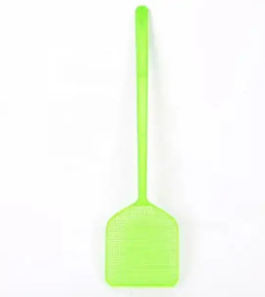 1pcs 가정용 파리 swatter 여름 핸들 파리 모기 샷 내구성 유용한 해충 방제 도구 파리 Swatter 패턴 색상 랜덤