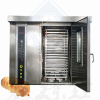 Ensemble complet de four rotatif à pain complet pour la boulangerie commerciale Équipement de cuisson industrielle