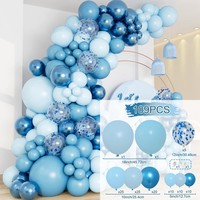 Ballons en latex personnalisés pour fête de naissance, décoration de fête d'anniversaire pour enfants, ensemble de ballons, guirlande de ballons, kit d'arche de ballons, décoration pour mariage, fête de remise de diplôme