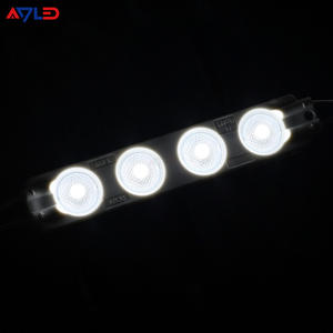 High Power Injection 4 <b>Leds</b> Module 12V 1.6W 2835 SMD Waterproof Lens <b>Strip</b> <b>Light</b> Modules White IP65 DC <b>Led</b> Advertisement Module - Product Image 2