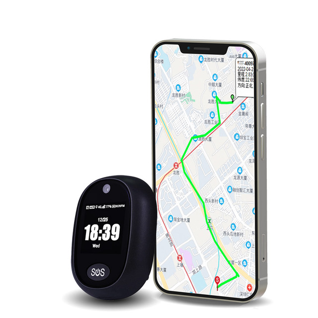 4G Personal Medical Alarm Auto Fall Alarm Waterproof GPS Real-Time Tracking Device SOS Alzheim Dementia Autism Step Count