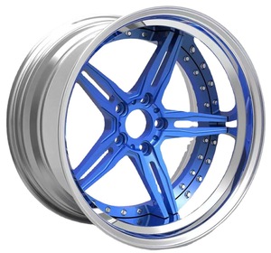 Cerchi in Lega di Alluminio Forgiato Pengzhen Classic 6061-T6, Multirazza 20-22 Pollici 5X130, Su Misura per Porsche Cayenne e 911 <span class=keywords><strong>4</strong></span> - Product Image 5