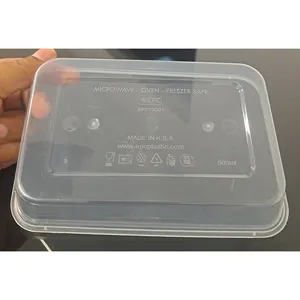 Gıda sınıfı plastik kutu dikdörtgen temizle plastik gıda kabı temizle özel satış üzerinde gıda plastik kutu kabul