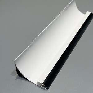 Profilo in Alluminio a LED Senza Scanalatura per Retroilluminazione Linea Angolare Superiore Battiscopa Lavaggio Parete Soffitto per Decorazione Pavimento Casa - Product Image 3