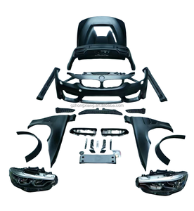 Pour BMW série 3 <span class=keywords><strong>M3</strong></span> <span class=keywords><strong>F80</strong></span> Surround mise à niveau avant et arrière couverture garde-boue pare-chocs pour F30 F35 ABS nouveau matériau - Product Image 3