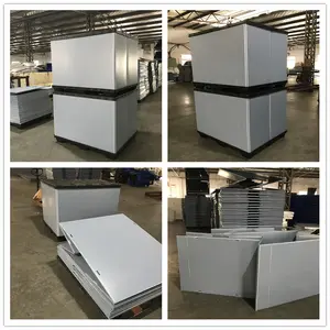 Có Thể Xếp Chồng Và Ráp Kho Công Nghiệp Heavy Duty Lưu Trữ Bin Nhựa Pallet Sleeve Box/<span class=keywords><strong>Container</strong></span> - Product Image 1