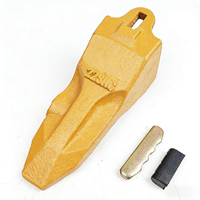 1U3352 8E6464 1U3352rc 1U3302 1U3202 14530544 Dents de godet forgées pour chargeuse sur pneus OEM, pelle rétrocaveuse, mini-excavatrice à roches JCB