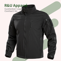 Vestes décontractées pour hommes avec logo personnalisé, veste bomber de travail, veste tactique vintage imperméable pour hommes