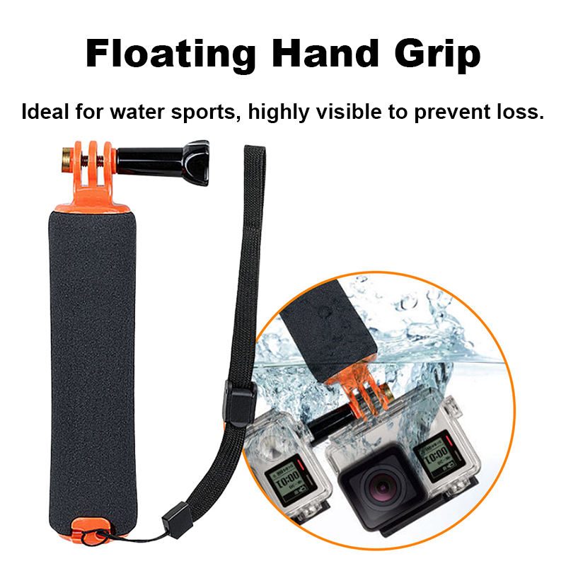 Underwater Waterproof Housing Diving Case Floating Buoyancy Stick Selfie Handheld Action Camera Accessory Kit for DJI 3 4 5 Pro