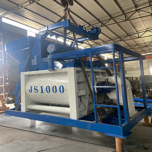 JS1000 <span class=keywords><strong>Mixer</strong></span> Beton Poros Ganda Horizontal Paksaan Putar (Forced Horizontal Twin Shaft <span class=keywords><strong>Concrete</strong></span> <span class=keywords><strong>Mixer</strong></span>) Momen Beban Tinggi <span class=keywords><strong>Hopper</strong></span> Semen Terintegrasi 50m/h Pencampuran Efisien - Product Image 5