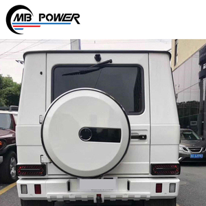 G ClassชุดBody FITสำหรับG350 G55 G500 <span class=keywords><strong>Aset</strong></span> W463 Bสไตล์PU + คาร์บอนไฟเบอร์Body Kitด้านหน้ากันชน,grille,Rear Wi 1990 ~ 2018y - Product Image 4