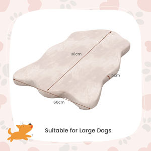 Cama Ortopédica para Perros con Espuma Viscoelástica, Soporte para Perros Grandes, Forma Ovalada, Estilo Moderno para Interiores, Cama para Mascotas Desmontable y Lavable - Product Image 5