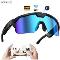 Nouvelles lunettes intelligentes 2026 pour le cyclisme, vidéo 8MP 1080P, capteur six axes anti-tremblement, traduction mondiale IA, ChatGPT, IP67