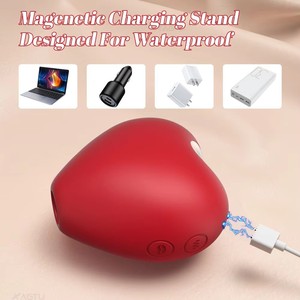 Juguetes Sexuales para Mujeres, <span class=keywords><strong>Serie</strong></span> de Succión con Forma de Corazón, Aparato de Masturbación para Orgasmos Rápidos, Vibrador - Product Image 2